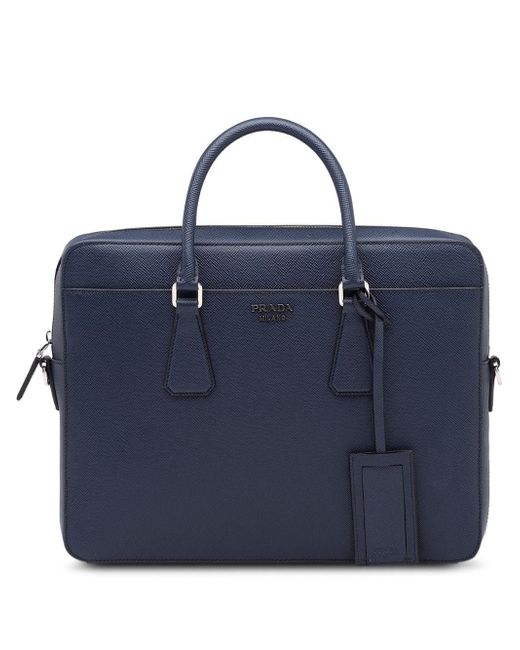 Prada saffiano briefcase