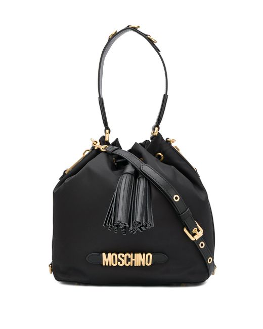 Moschino tassel detailed satchel