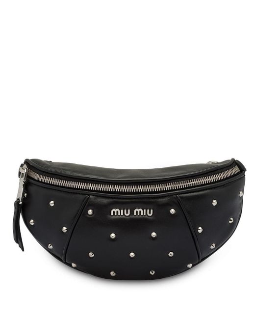 Miu Miu studded belt bag