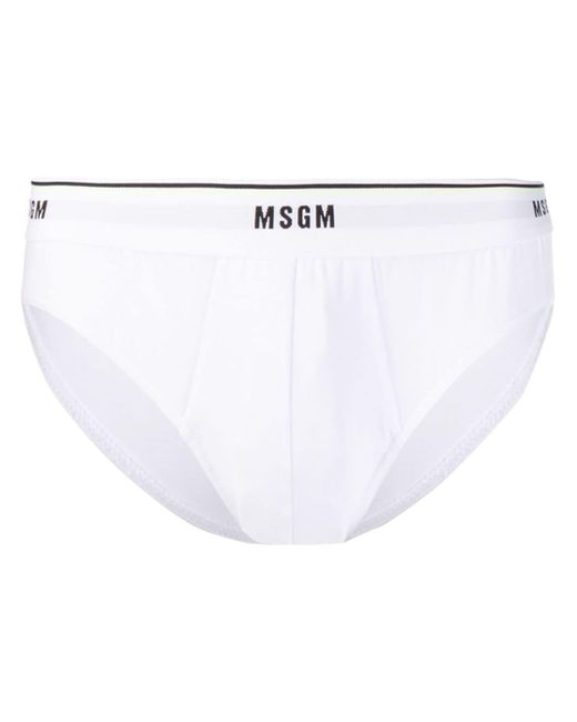Msgm logo waistband briefs