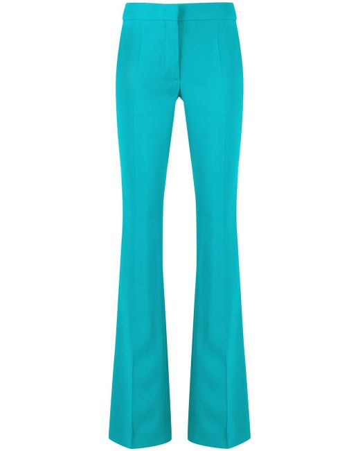 Moschino flared mid-rise trousers