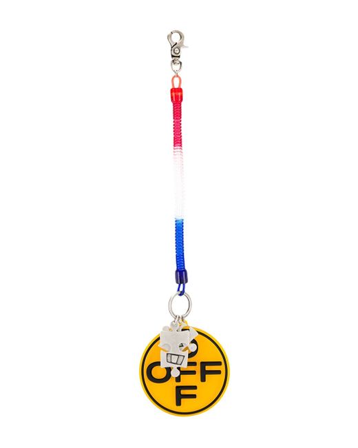 Off-White bungee puzzle keyring