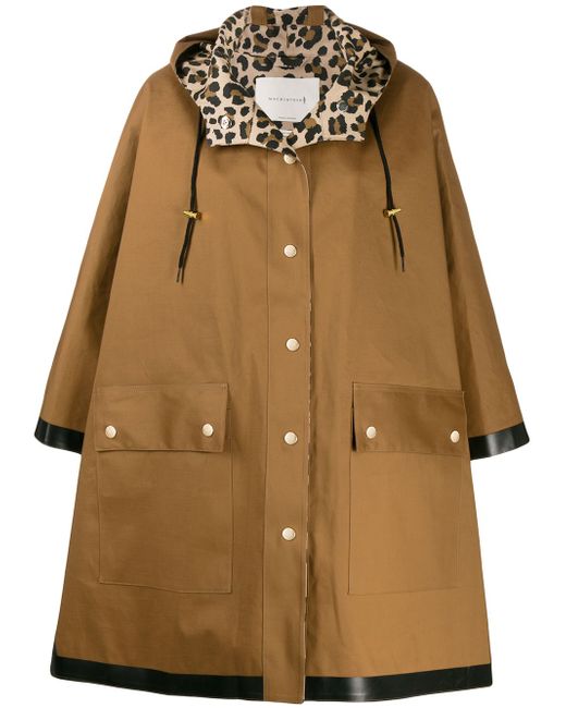 Mackintosh oversized parka coat