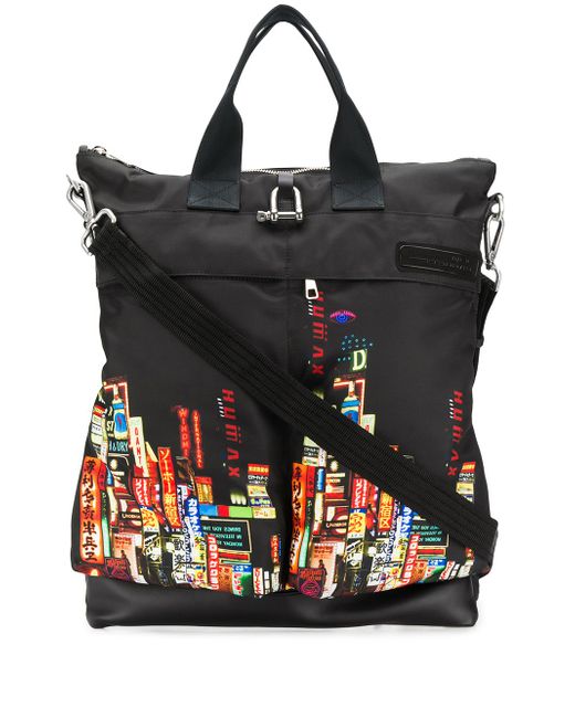 Neil Barrett Shinjuku-Soho print backpack