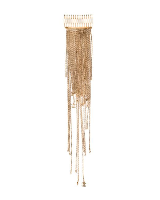 Chanel Pre-Owned chains hair comb pin