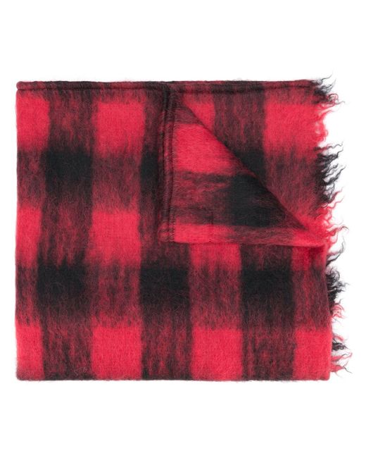 Mp Massimo Piombo tartan pattern scarf
