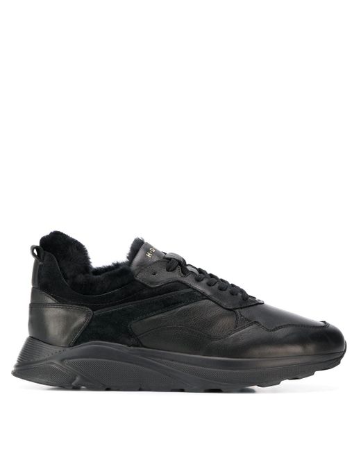 Henderson Baracco leather low-top sneakers