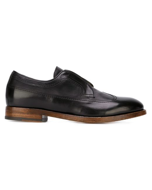 Buttero® laceless Oxford shoes