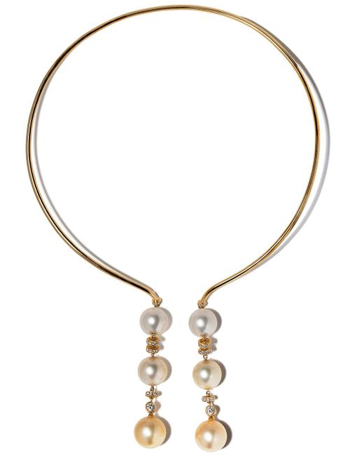 Yoko London Aurelia South Sea pearl and diamond necklace 6