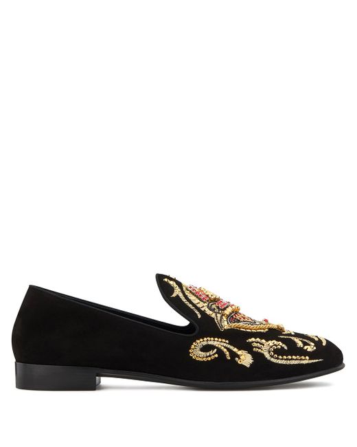 Giuseppe Zanotti Design Quin embellished loafers