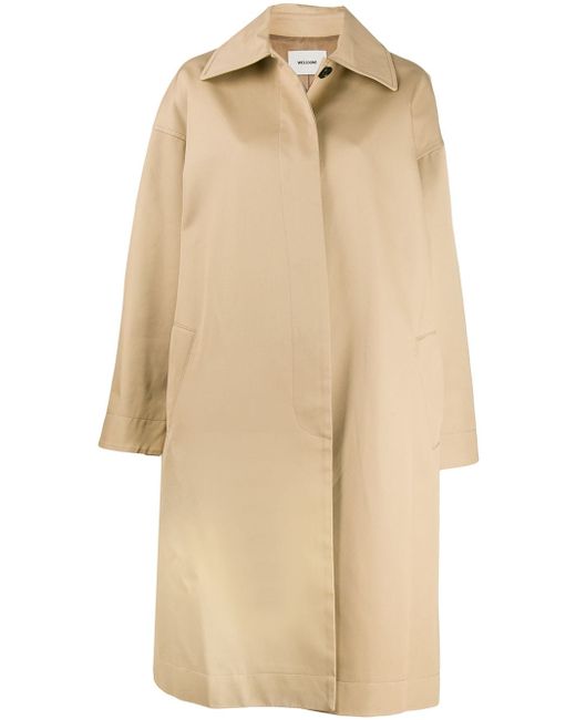 We11done oversized trench coat