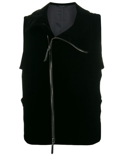 Giorgio Armani slim-fit zip-up waistcoat