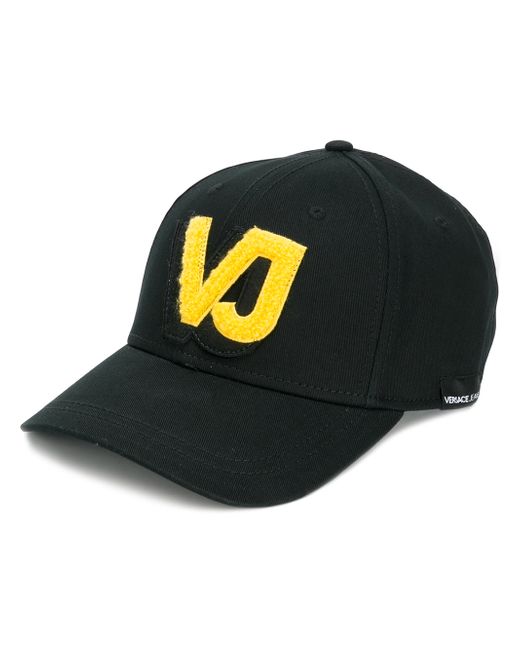 Versace Jeans logo applique baseball cap