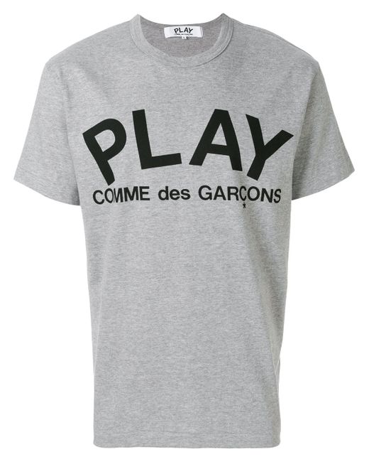 Comme Des Garçons Play printed logo T-shirt