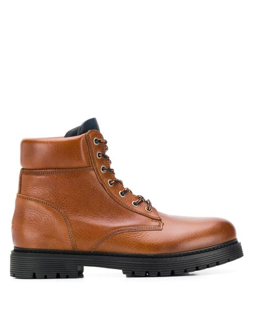 Tommy Jeans Lace-Up Outdoor boots