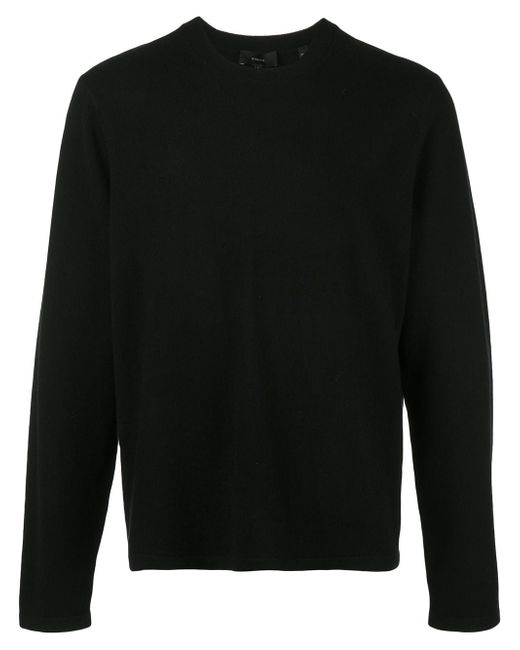 Vince long-sleeve fitted sweater