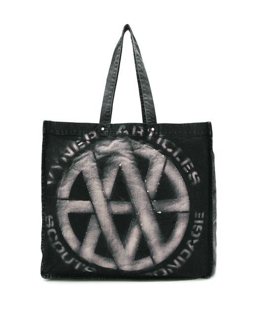 Vyner Articles distressed canvas tote