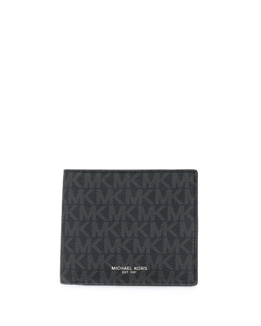 Michael Kors Collection logo print billfold wallet