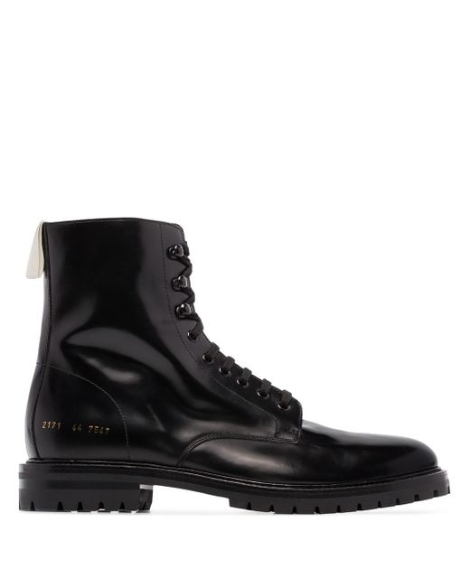 Common Projects combat ankle boots