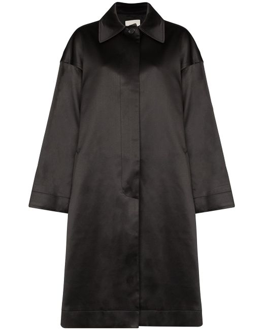 We11done single-breasted trench coat