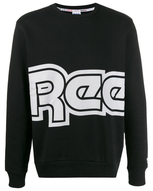 Reebok retro logo print sweatshirt
