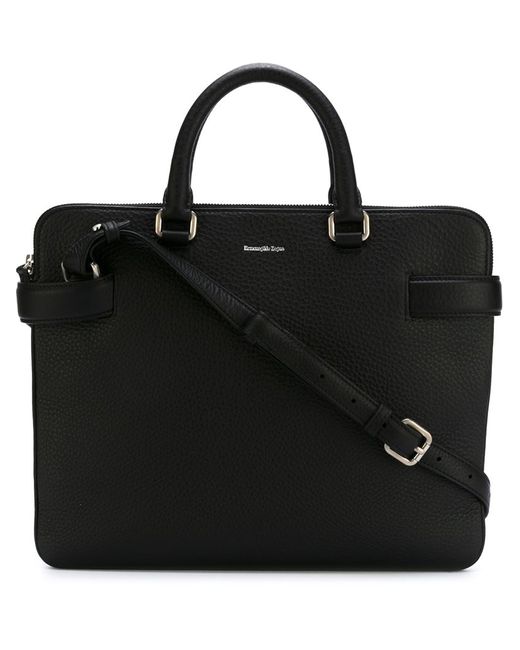 Ermenegildo Zegna classic flat briefcase