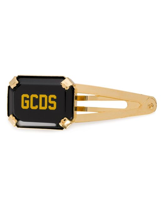 Gcds logo detail hair clip