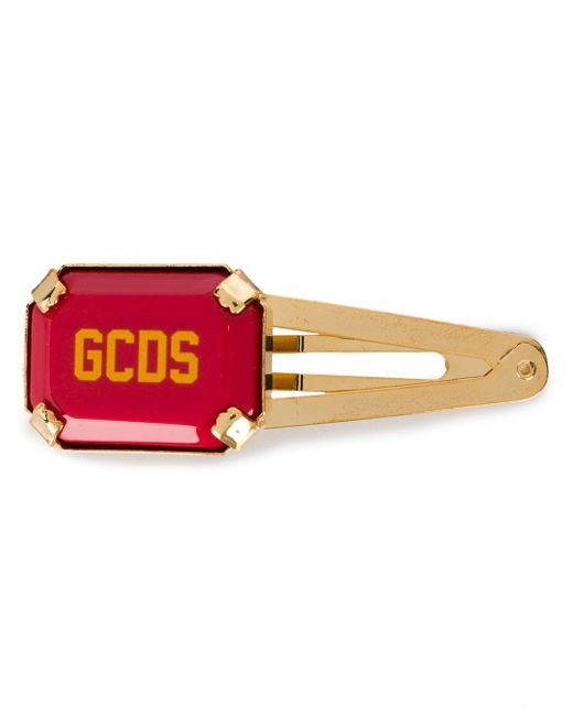 Gcds logo detail hair clip