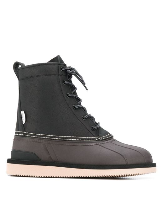 Suicoke ALAL-WPAB lace-up boots Black