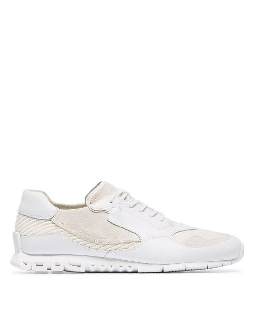 Camper Lab White and Nothing lace-up sneakers