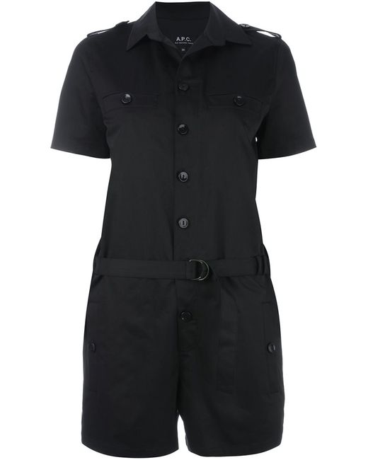 A.P.C. A.P.C. belted playsuit
