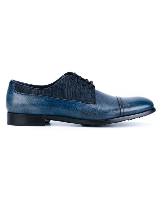 Dolce & Gabbana denim detail Oxford shoes