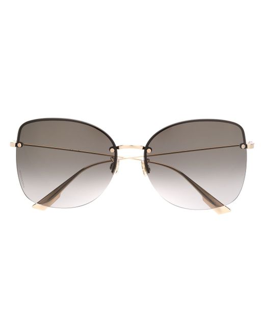Dior So Stella oversized sunglasses Gold