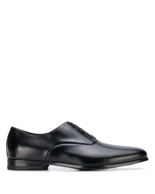 Canali lace-up oxford shoes Black