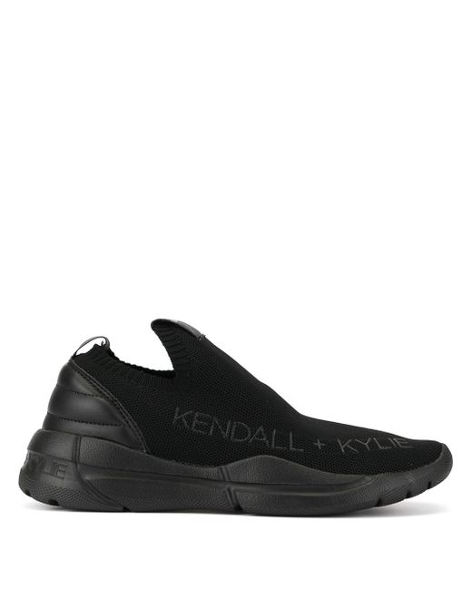 Kendall and Kylie logo sock sneakers