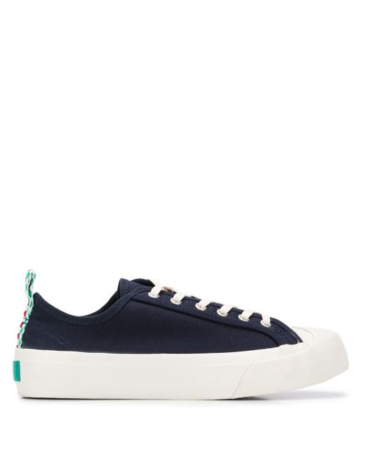 Ymc low top lace up sneakers Blue
