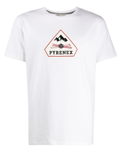 Pyrenex Karel logo print t-shirt White