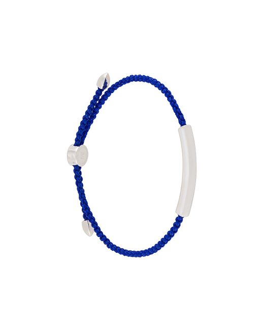 Monica Vinader braided bracelet Blue