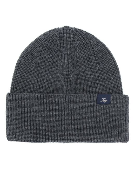 Fay knitted beanie Grey