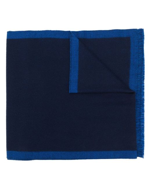 Fay two-tone scarf Blue