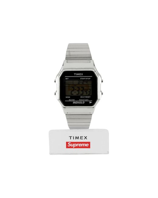 Supreme Timex digital watch Metallic