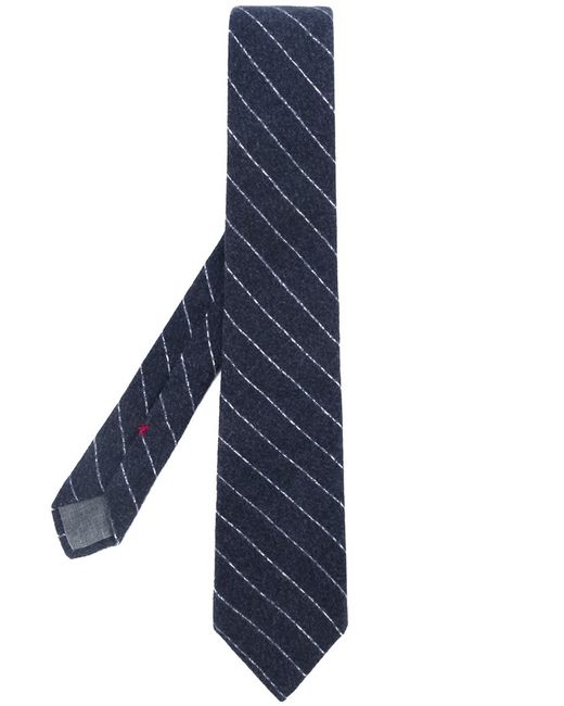Brunello Cucinelli diagonal stripe tie