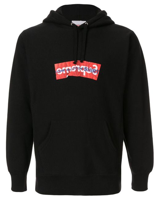 Supreme logo hoodie