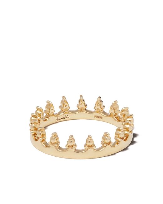 Annoushka Crown ring 18ct Gold