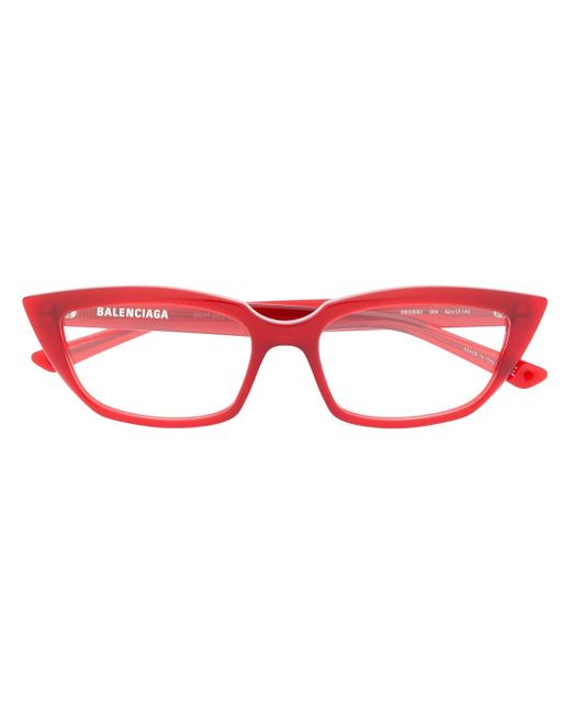 Balenciaga cat eye glasses