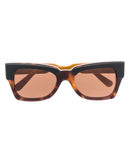 Marni Eyewear tortoise shell frame sunglasses