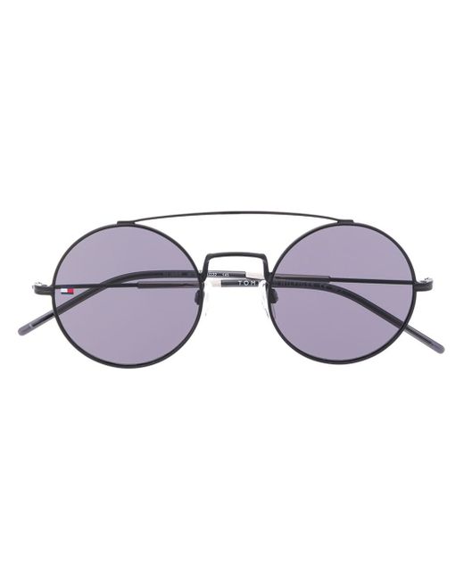 Tommy Hilfiger round framed sunglasses Black
