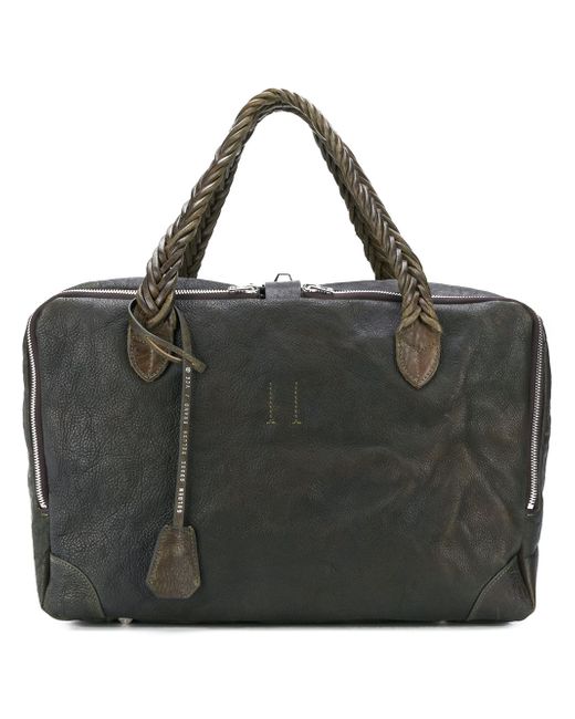 Golden Goose distressed effect holdall Green
