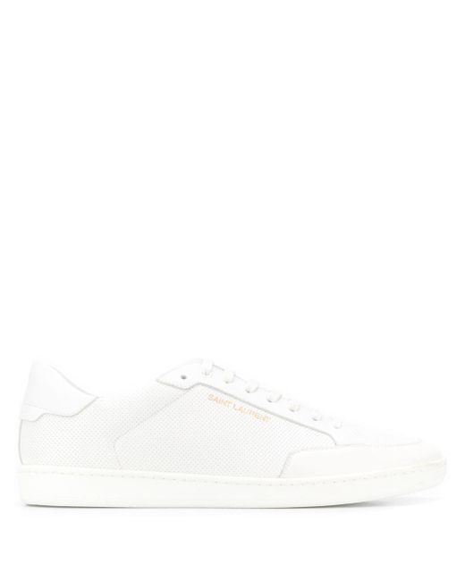 Saint Laurent Andy low-top perforated sneakers