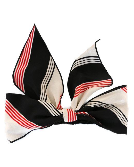 Marc Jacobs striped bow headband